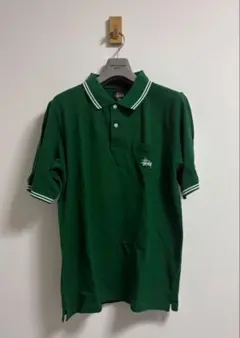 Stussy グリーンポロシャツ Mのサムネイル