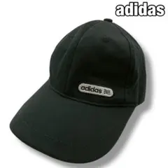 【adidas】ゴルフ キャップ ロゴ刺繍 ワッペン スリーストライプ 黒