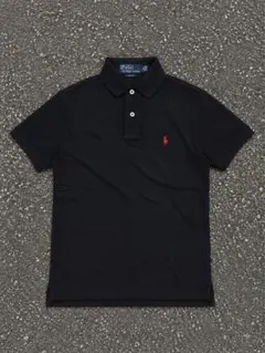 【90s】Polo Ralph Lauren ポロシャツ赤刺繍【人気モデル】