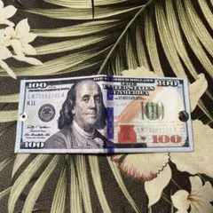 100ドル札　財布のサムネイル