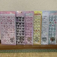 サンリオ/ ドロップシール mini / 6枚セット/海外製