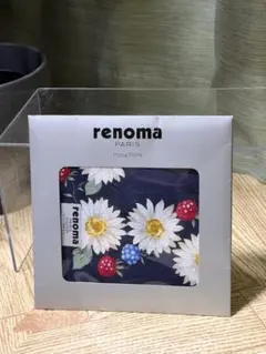 新品未使用！ renoma ハンカチ 花柄 箱入り
