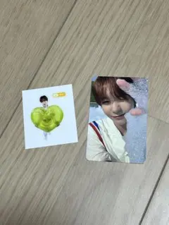 NCT WISH poppop WICHU ウィチュ トレカ ステッカー リョウ