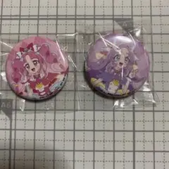 名探偵プリキュア! 主題歌シングル　セブンネット特典缶バッジ　2種
