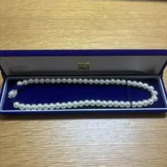 新品未使用！ケース付！真珠風クラシックネックレス