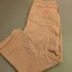 00s dickiesペインターパンツダック地40×32 ライトブラウン