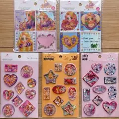 ウォーターシール ラプンツェル セリア 中川翔子　ライオンキング　101匹