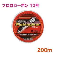 フロロカーボン 10号 200m フロロライン ハリス リーダー 釣り糸BX