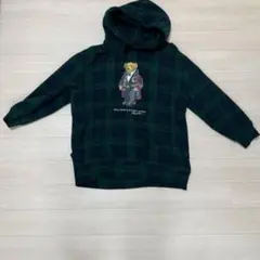 ポロベア　パーカー　チェック　レディース　値下げ
