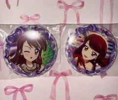アイカツ　stage 紫吹蘭　缶バッジ　2つ