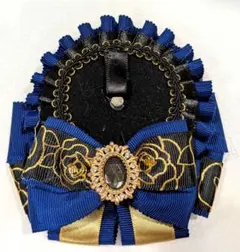 【在庫一掃999円セール】青ｘ黒ｘ痛ロゼット