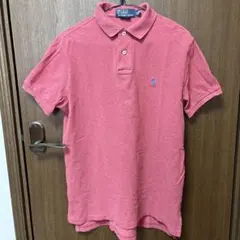 Polo by Ralph Lauren ピンク M カスタムフィットポロシャツ