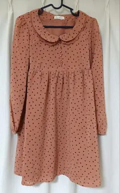 イーハイフン　ピンクベージュワンピース　新品