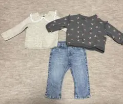 H&M ベビー服 トップス ズボンセット　80cm