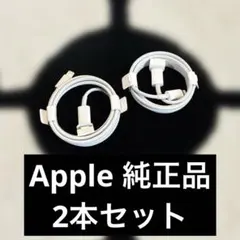 ★新品未使用品★Apple純正品 typeC ライトニングケーブル 二本セット