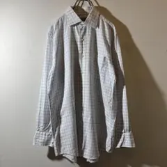 K-130 Paul Stuart ヴィンテージチェックシャツ XL