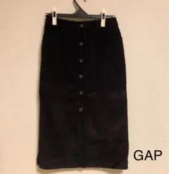 ★GAP ギャップ タイトスカート ひざ丈スカート 黒ブラック