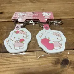 【福岡限定】ハローキティいちご めんたいこ キーホルダー 2個セット