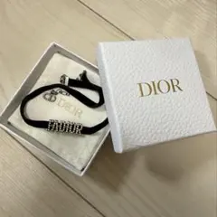 Dior ディオール レザー コード ブレスレット ブラスレ イタリック