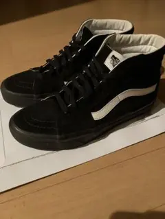 VANS SK8-HI BLACKピッグスエード スケートハイ スニーカー