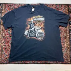 極希少 3XL 2011年コピーライト ハーレーダビッドソン エンジンTシャツ