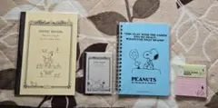 スヌーピー PEANUTS ノート 付箋 リングノート SNOOPY