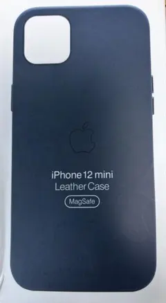 アップル純正 iPhone12mini レザーケース MagSafeのサムネイル