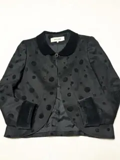 pierre cardin ピエールカルダン ドット柄 ボレロ 丸襟