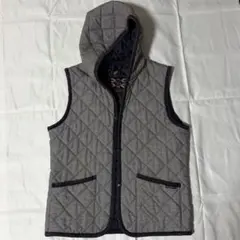ラベンハム LAVENHAM キルティング フード付き ベスト size 40
