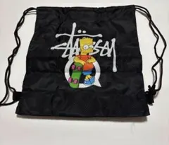 STUSSY × The Simpsons シンプソンナップサック ジムサックのサムネイル