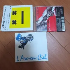 L'Arc-en-Ciel CD3枚　2枚は帯付きです。