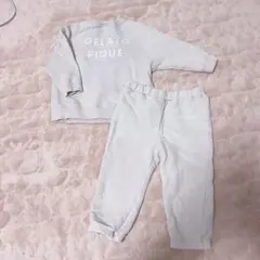 ジェラートピケ　セットアップ　80〜90サイズ