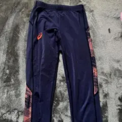 ASICS トレーニングタイツネイビー
