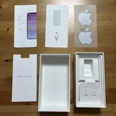 iPhoneⅩ 空箱、SIMピン、シール