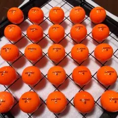 ゴルフロストボールツアーステージオレンジ25球