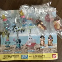バンダイ キャラクター ストラップ 4個セット