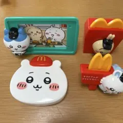 ちいかわ　マクドナルド　第二弾4つ
