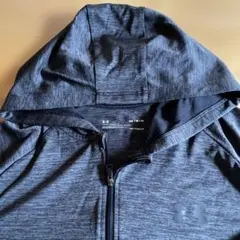 Under Armour ダークグレー フルジップパーカー MD