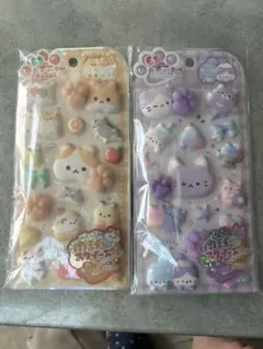 もちプニューステッカー　２枚セット