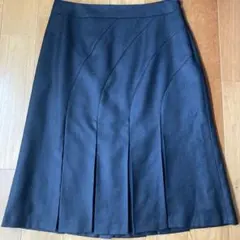 リフレクト　プリーツスカート　黒９号