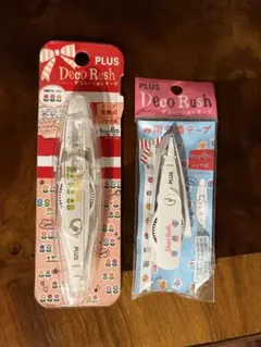 PLUS Deco Rush デコレーションテープ 2種セットのサムネイル