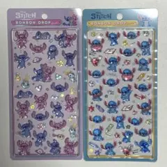 スティッチ エンジェル ボンボンドロップシール 2枚セット