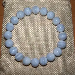 ブルーレースアゲート 天然石ブレスレット