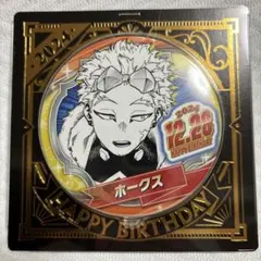 【6792】ヒロアカ ジャンショ バースデイ缶バッジ ホークス 2024