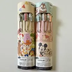 ユニボールワン uni-ball one ディズニー 限定 3色セット 2種