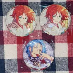 あんスタ 花の契約缶バッジ 葵ひなた HiMERU 3点セット