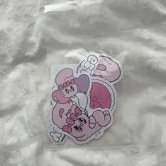 エスターバニー　トラベルステッカー3枚セット A ロゴステッカー　シール