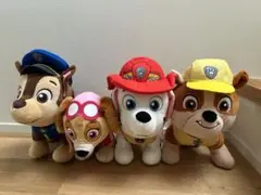 パウ・パトロール ぬいぐるみ 4体セット