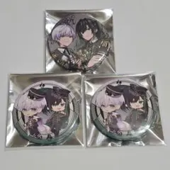 騎士X ペア 缶バッジ タケヤキ翔くん しゆんくん 3個セット 春グッズ