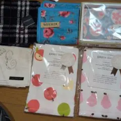 BURBERRY & FEILER 他 ハンカチ6枚セット 新品 まとめ売り